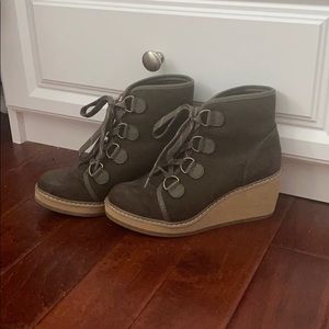 Army Green Booties